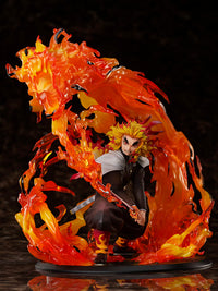 [PREORDER] Demon Slayer: Kimetsu no Yaiba Kyojuro Rengoku Flame Breathing Esoteric Art Ninth Form Rengoku 1/8 Scale Figure - Glacier Hobbies - Aniplex