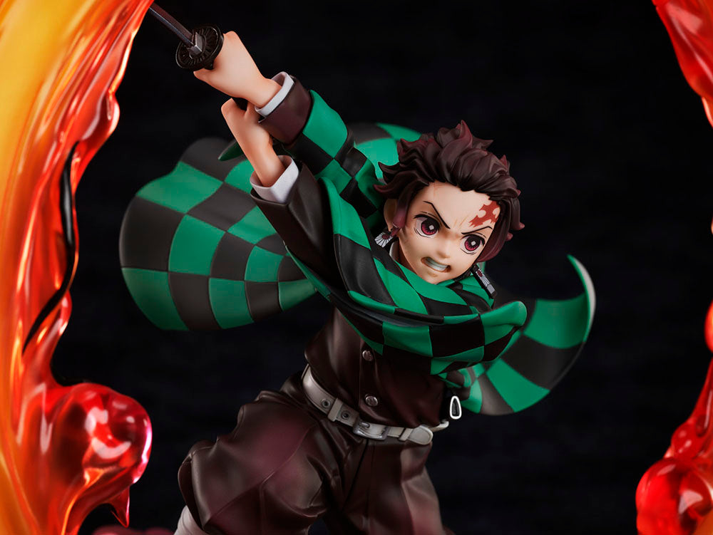 [PREORDER] Demon Slayer: Kimetsu no Yaiba Tanjiro Kamado Hinokami Kagura Clear Blue Sky 1/8 Scale Figure - Glacier Hobbies - Aniplex