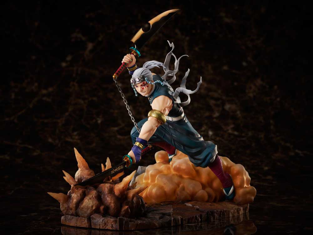 [PREORDER] Demon Slayer: Kimetsu no Yaiba Tengen Uzui 1/8 Scale Figure - Glacier Hobbies - Aniplex