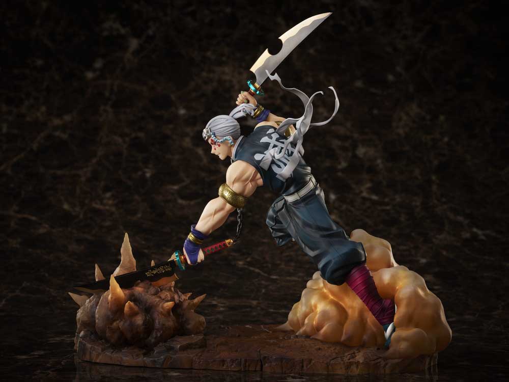 [PREORDER] Demon Slayer: Kimetsu no Yaiba Tengen Uzui 1/8 Scale Figure - Glacier Hobbies - Aniplex
