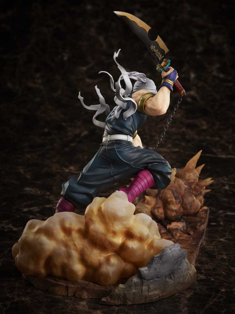 [PREORDER] Demon Slayer: Kimetsu no Yaiba Tengen Uzui 1/8 Scale Figure - Glacier Hobbies - Aniplex