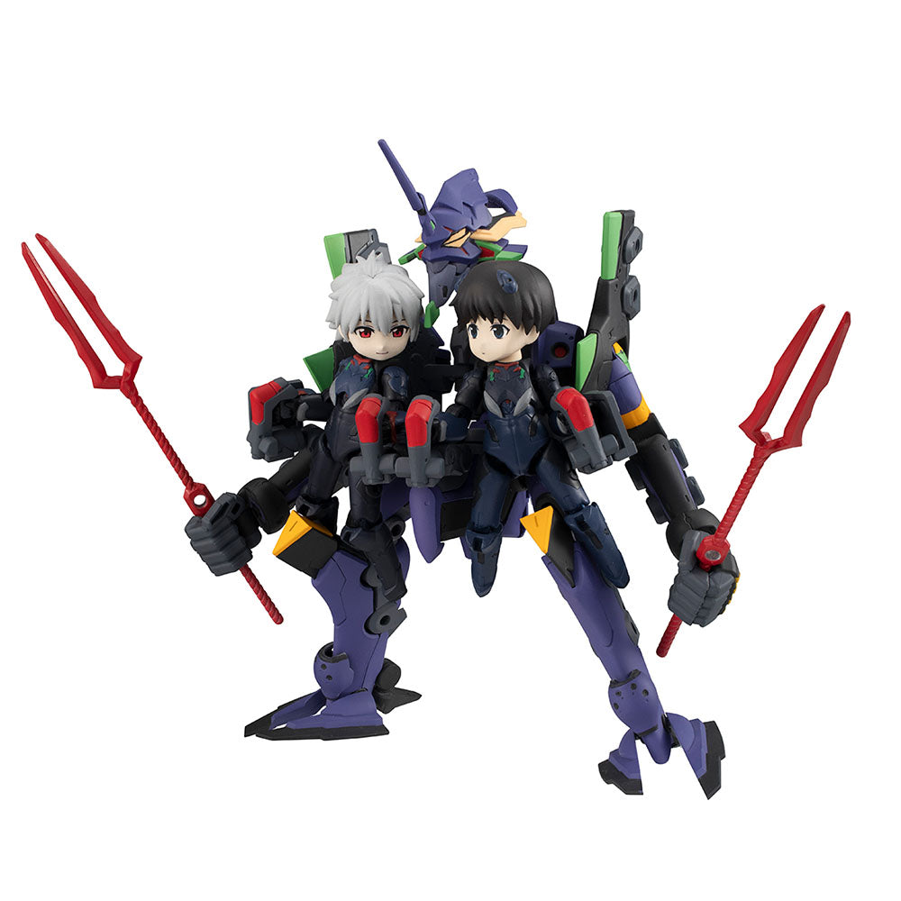 [PREORDER] DeskTop Army Evangelion: New Theatrical Edition Shinji Ikari, Kaworu Nagisa & EVANGELION 13 - Glacier Hobbies - Megahouse