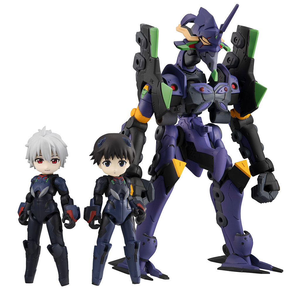 [PREORDER] DeskTop Army Evangelion: New Theatrical Edition Shinji Ikari, Kaworu Nagisa & EVANGELION 13 - Glacier Hobbies - Megahouse
