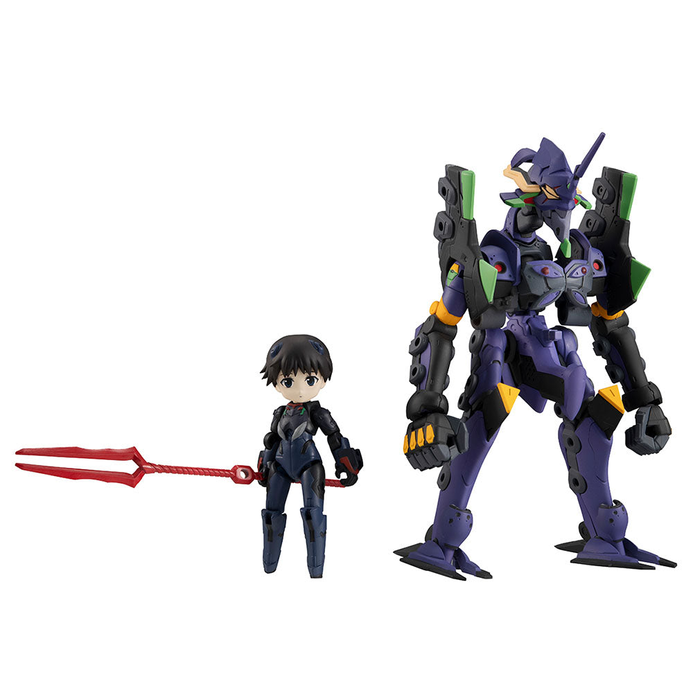 [PREORDER] DeskTop Army Evangelion: New Theatrical Edition Shinji Ikari, Kaworu Nagisa & EVANGELION 13 - Glacier Hobbies - Megahouse
