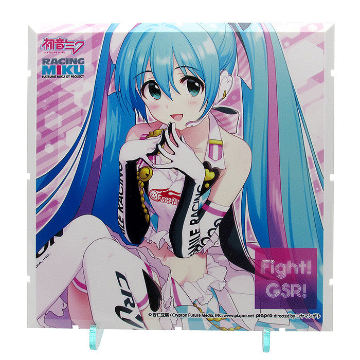 Dioramansion 150: Racing Miku Pit 2019 Optional Panel Rd. 1 OKAYAMA - Glacier Hobbies - PLM