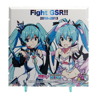Dioramansion 150: Racing Miku Pit 2019 Optional Panel Rd. 2 FUJI - Glacier Hobbies - PLM