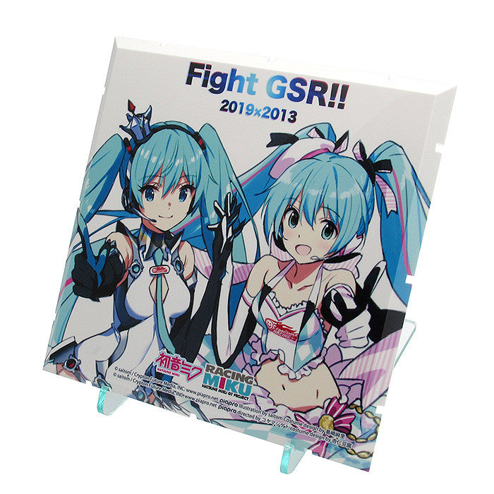 Dioramansion 150: Racing Miku Pit 2019 Optional Panel Rd. 2 FUJI - Glacier Hobbies - PLM