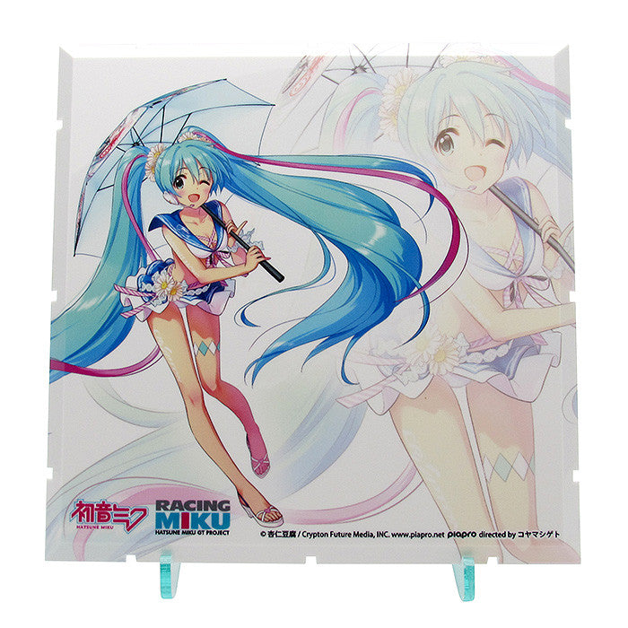 Dioramansion 150: Racing Miku Pit 2019 Optional Panel Thai Ver. - Glacier Hobbies - PLM