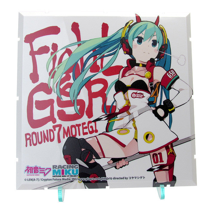 Dioramansion 150: Racing Miku Pit 2020 Optional Panel (Rd.7 MOTEGI) - Glacier Hobbies - PLM