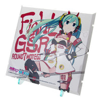 Dioramansion 150: Racing Miku Pit 2020 Optional Panel (Rd.7 MOTEGI) - Glacier Hobbies - PLM