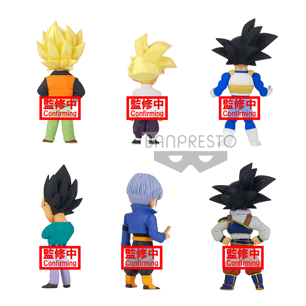 Dragon Ball Z World Collectable Figure - Extra Costume (6 Piece Set) - Glacier Hobbies - Banpresto