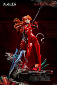 [PREORDER] EVANGELION WonderStatue Shikinami Asuka Langley 1/4 Scale Figure - Glacier Hobbies - Star Space