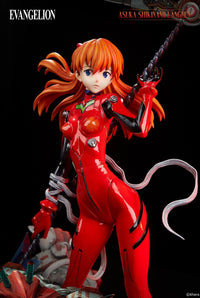 [PREORDER] EVANGELION WonderStatue Shikinami Asuka Langley 1/4 Scale Figure - Glacier Hobbies - Star Space
