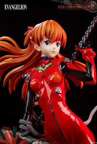 [PREORDER] EVANGELION WonderStatue Shikinami Asuka Langley 1/4 Scale Figure - Glacier Hobbies - Star Space