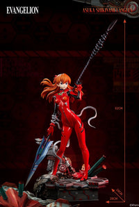[PREORDER] EVANGELION WonderStatue Shikinami Asuka Langley 1/4 Scale Figure - Glacier Hobbies - Star Space