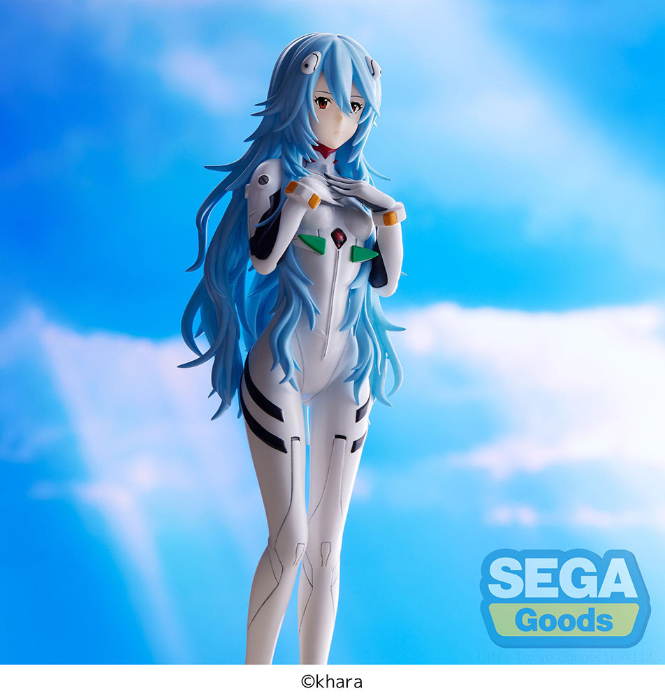 [PREORDER] EVANGELION: 3.0+1.0 Thrice Upon a Time SPM Figure "Rei Ayanami" Long Hair Ver. - Glacier Hobbies - SEGA