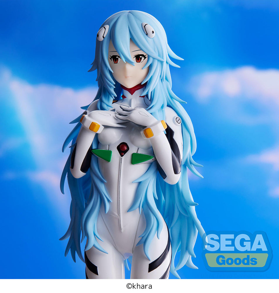 [PREORDER] EVANGELION: 3.0+1.0 Thrice Upon a Time SPM Figure "Rei Ayanami" Long Hair Ver. - Glacier Hobbies - SEGA