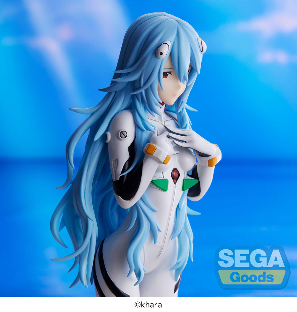 [PREORDER] EVANGELION: 3.0+1.0 Thrice Upon a Time SPM Figure "Rei Ayanami" Long Hair Ver. - Glacier Hobbies - SEGA