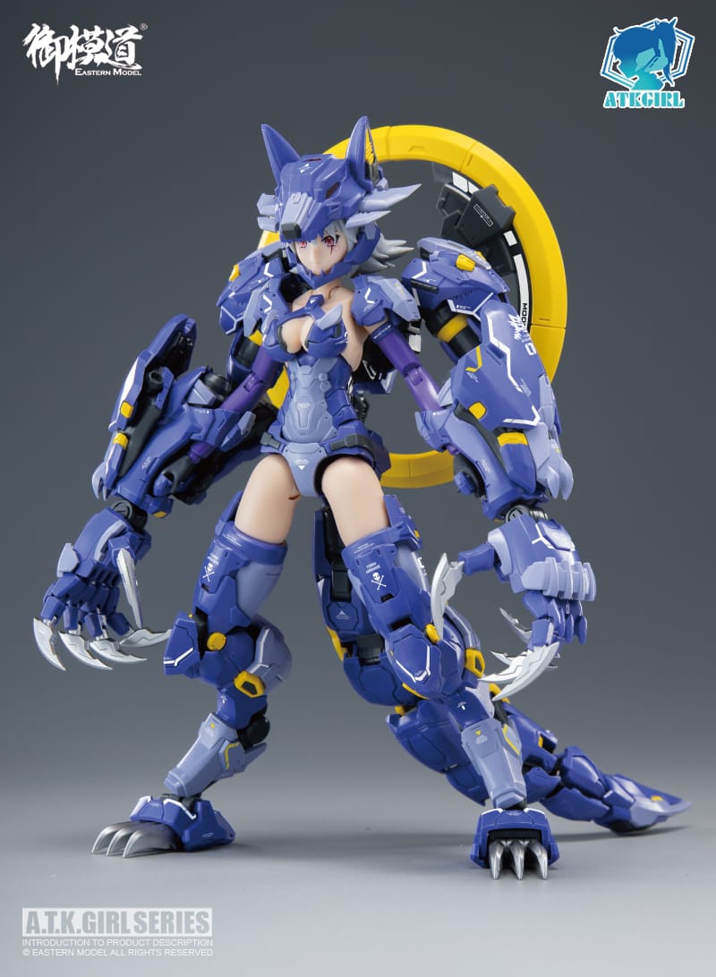 Eastern Model A.T.K. Girl FENRIR Plastic Model Kit - EASTERN MODEL - Glacier Hobbies