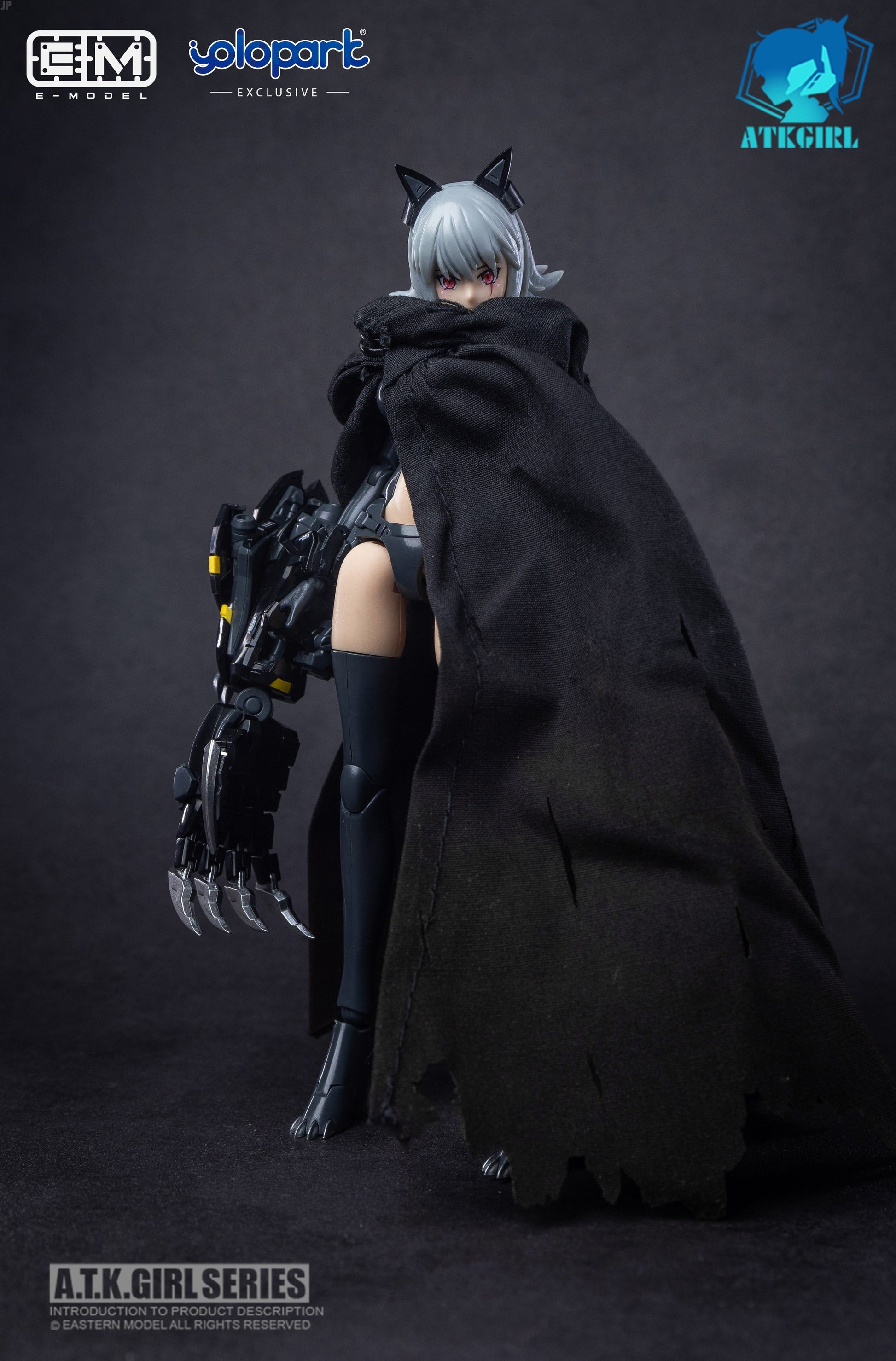 Eastern Model A.T.K. Girl FENRIR (YOLOPARK Stealth Ver.) Plastic Model Kit - EASTERN MODEL - Glacier Hobbies