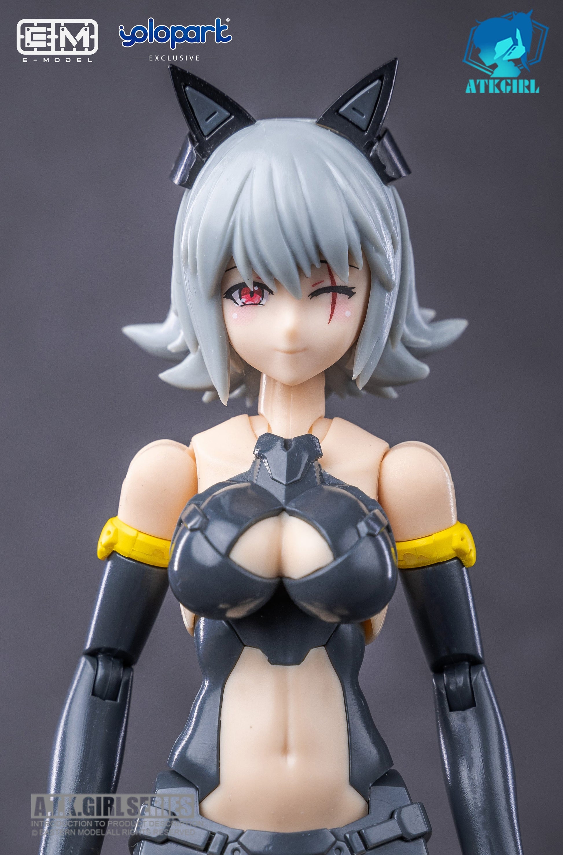 Eastern Model A.T.K. Girl FENRIR (YOLOPARK Stealth Ver.) Plastic Model Kit - EASTERN MODEL - Glacier Hobbies