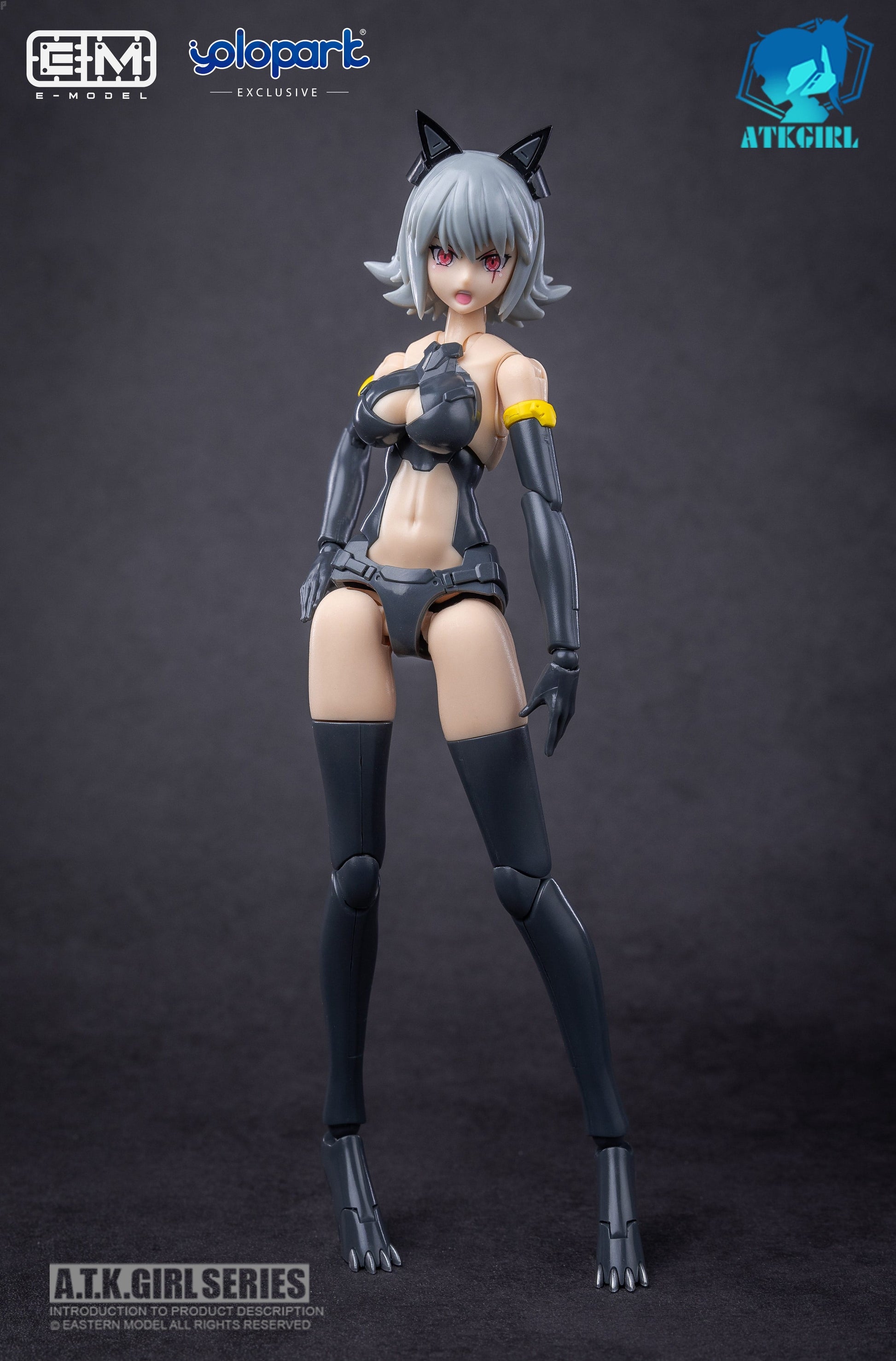 Eastern Model A.T.K. Girl FENRIR (YOLOPARK Stealth Ver.) Plastic Model Kit - EASTERN MODEL - Glacier Hobbies