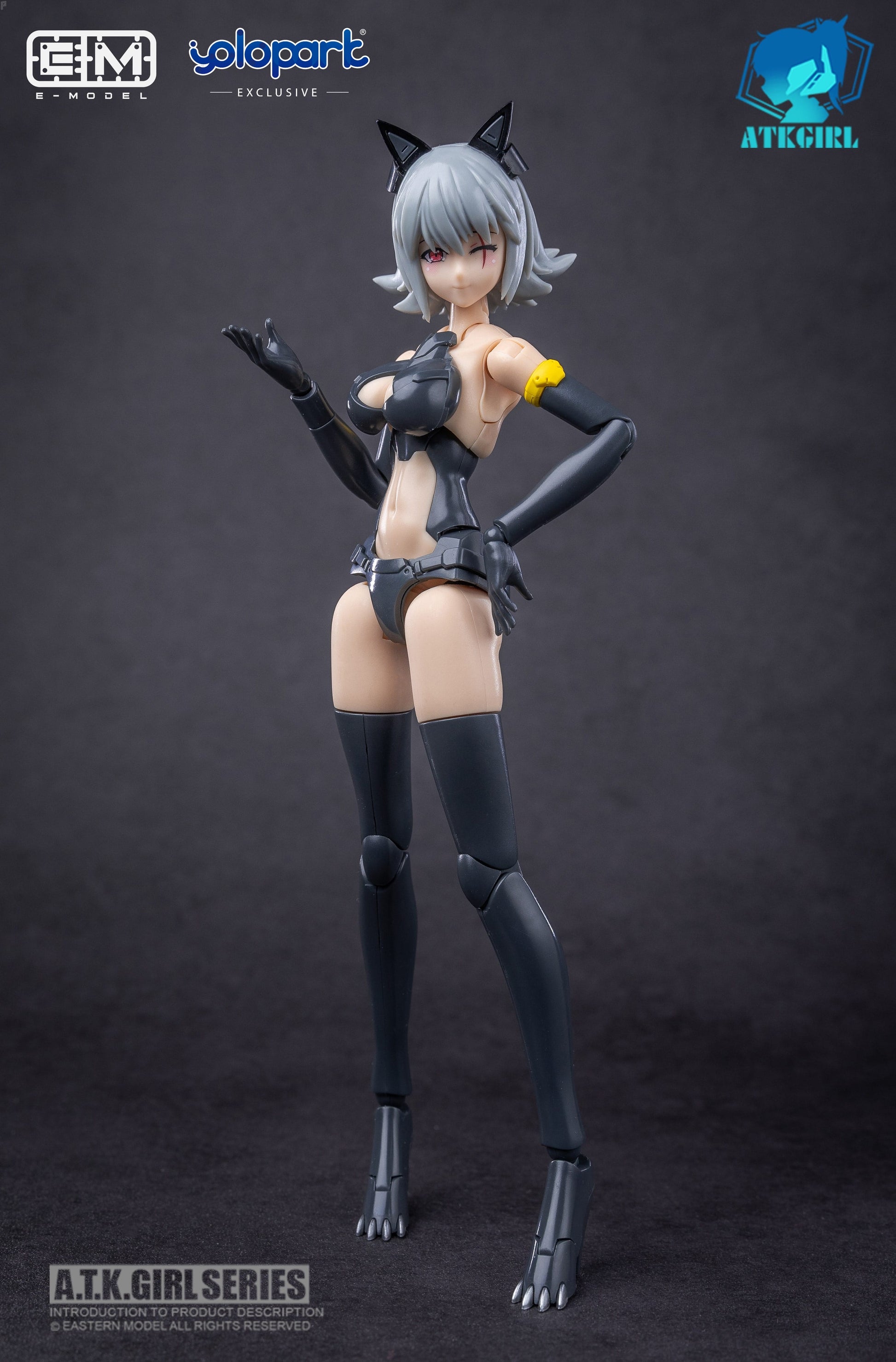 Eastern Model A.T.K. Girl FENRIR (YOLOPARK Stealth Ver.) Plastic Model Kit - EASTERN MODEL - Glacier Hobbies