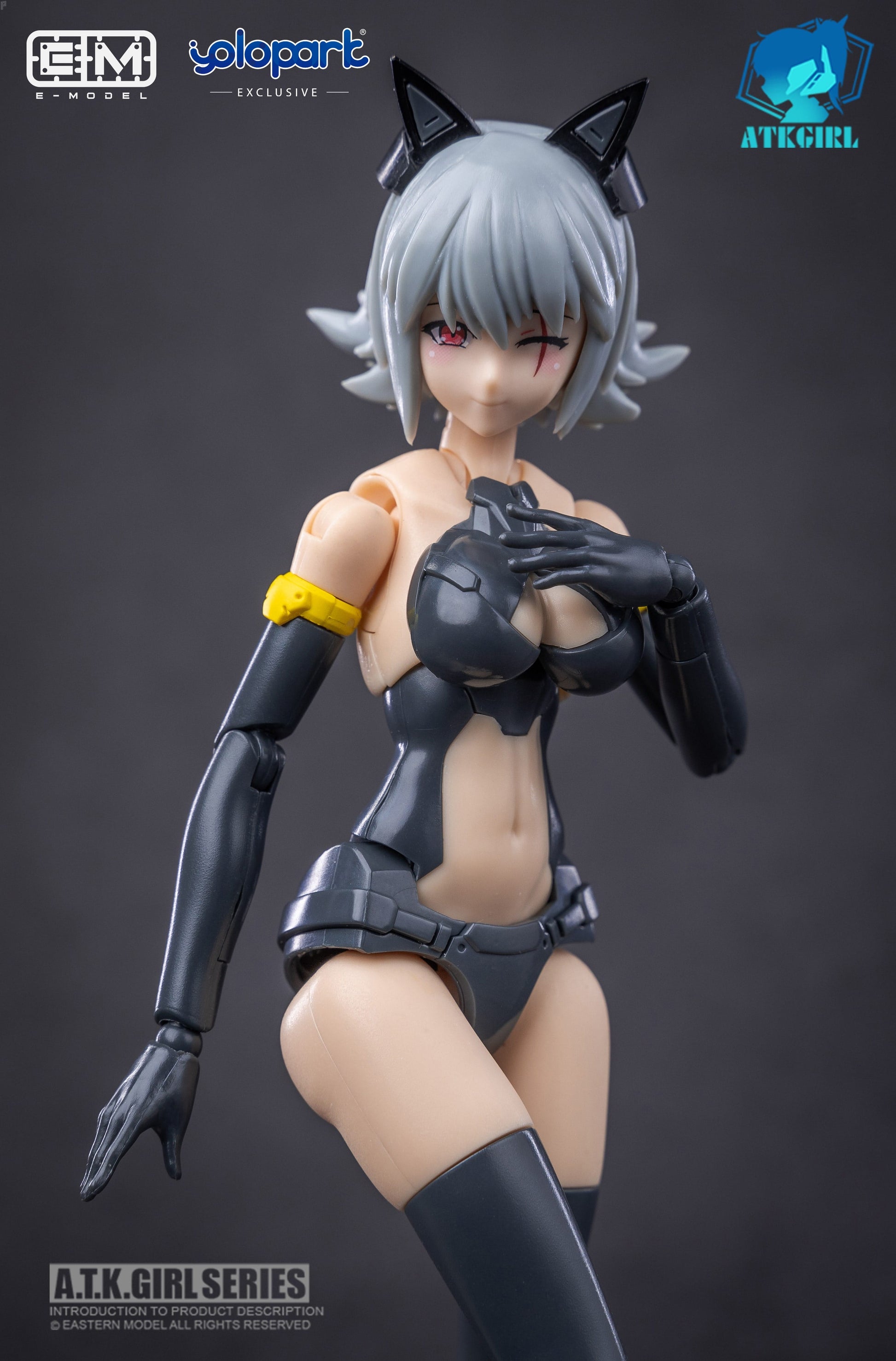 Eastern Model A.T.K. Girl FENRIR (YOLOPARK Stealth Ver.) Plastic Model Kit - EASTERN MODEL - Glacier Hobbies