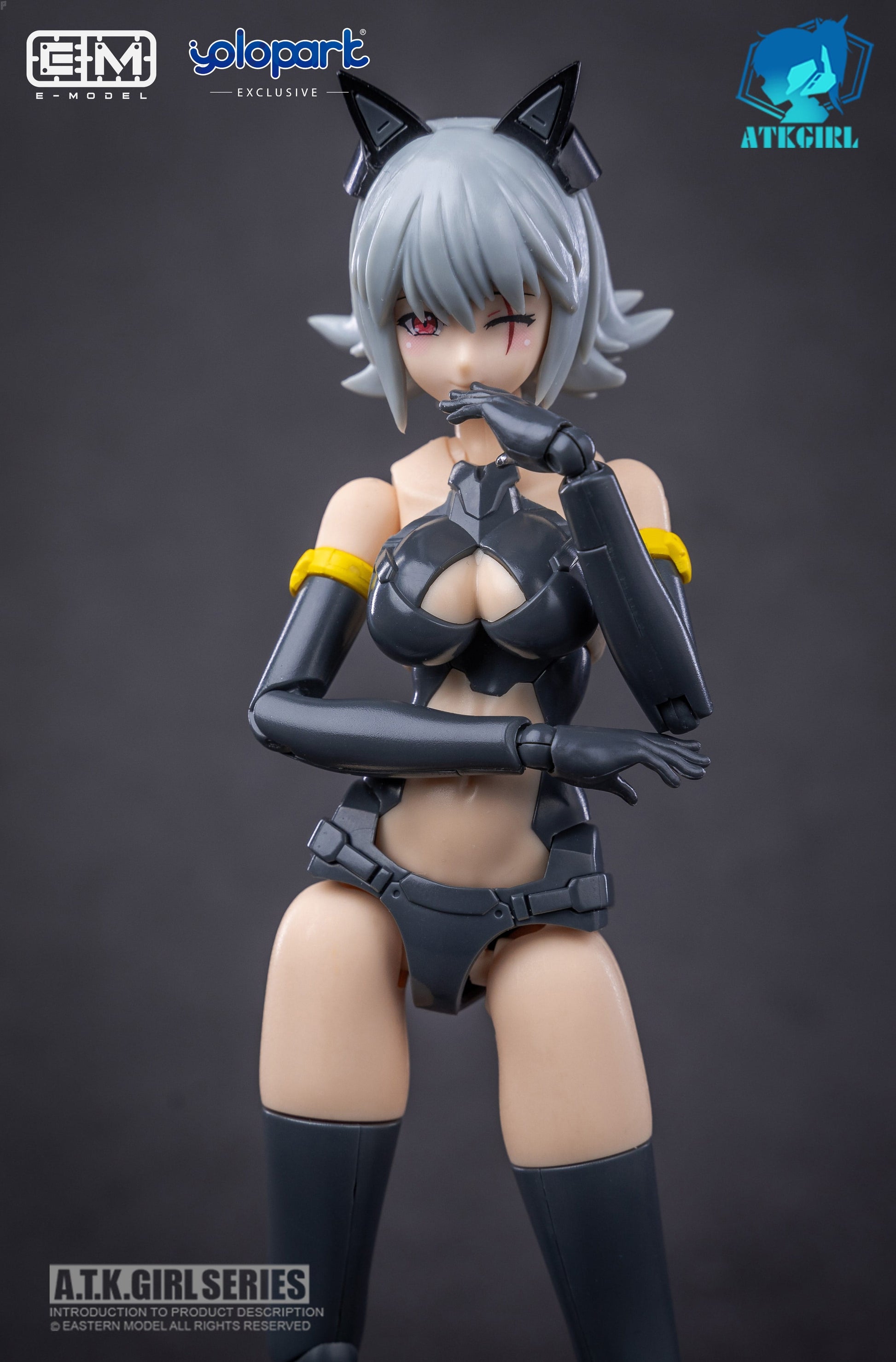 Eastern Model A.T.K. Girl FENRIR (YOLOPARK Stealth Ver.) Plastic Model Kit - EASTERN MODEL - Glacier Hobbies