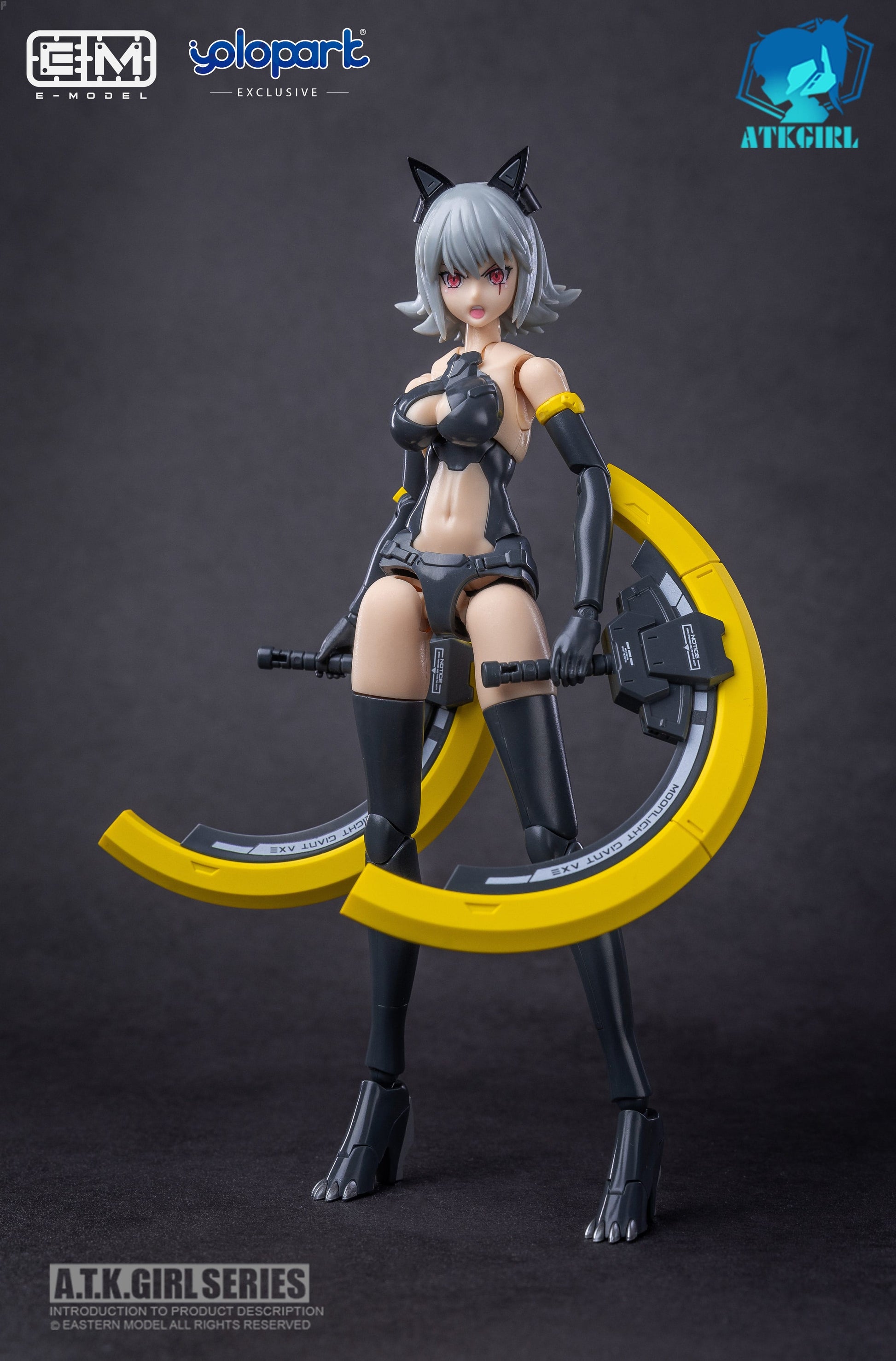 Eastern Model A.T.K. Girl FENRIR (YOLOPARK Stealth Ver.) Plastic Model Kit - EASTERN MODEL - Glacier Hobbies