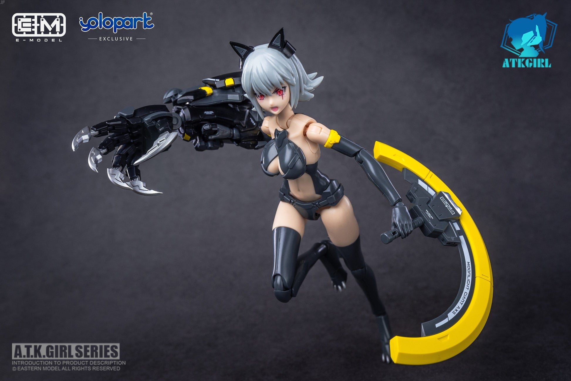 Eastern Model A.T.K. Girl FENRIR (YOLOPARK Stealth Ver.) Plastic Model Kit - EASTERN MODEL - Glacier Hobbies