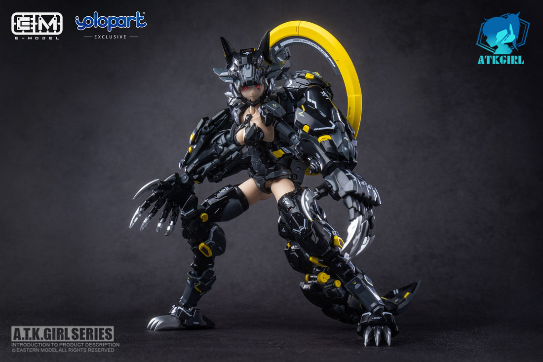 Eastern Model A.T.K. Girl FENRIR (YOLOPARK Stealth Ver.) Plastic Model Kit - EASTERN MODEL - Glacier Hobbies