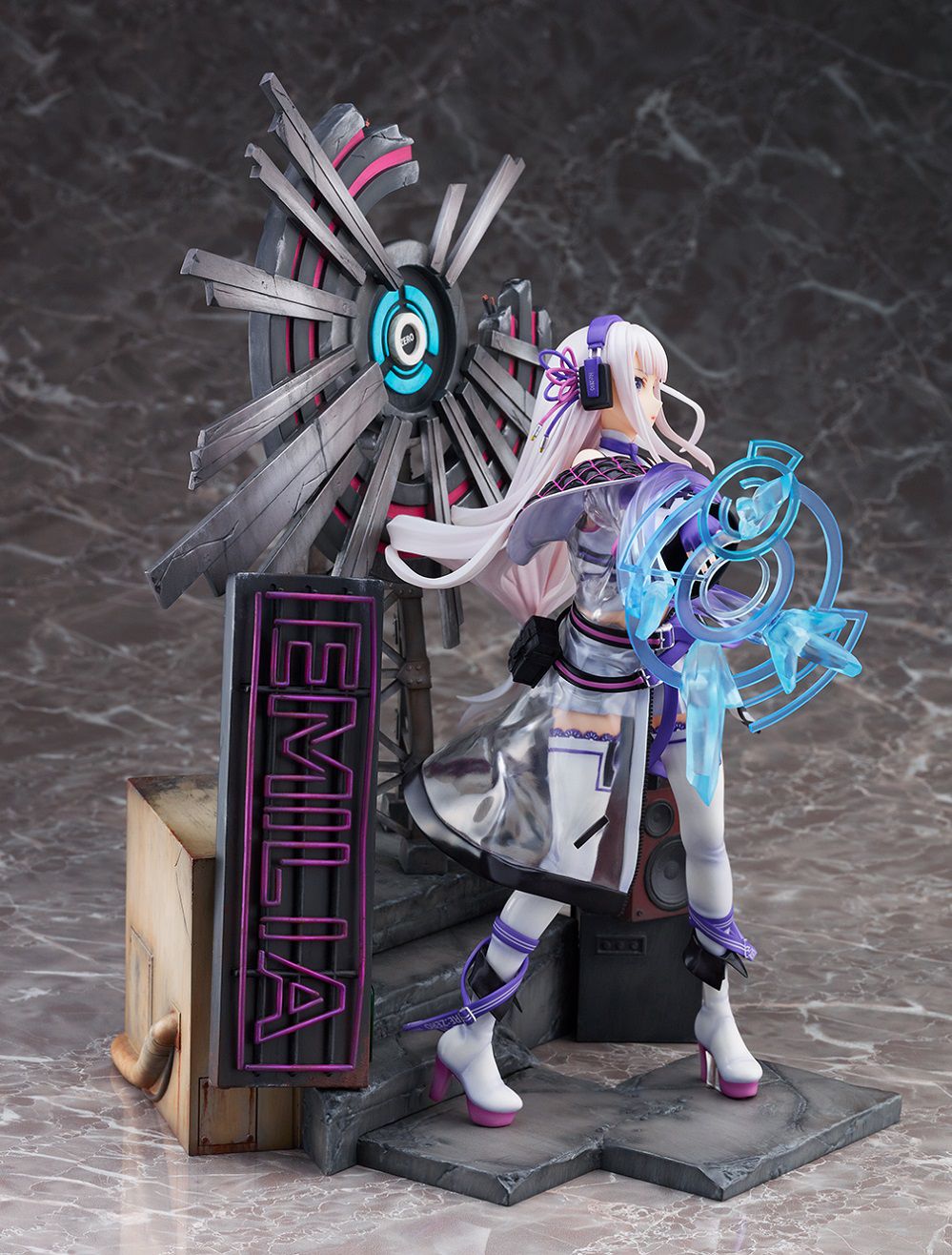 [PREORDER] Emilia - Neon City Ver. 1/7 scale figure - Glacier Hobbies - Estream