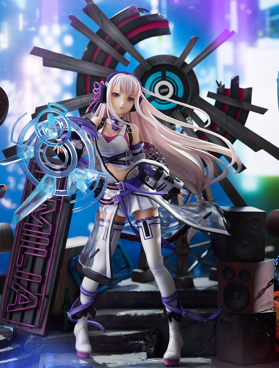 [PREORDER] Emilia - Neon City Ver. 1/7 scale figure - Glacier Hobbies - Estream
