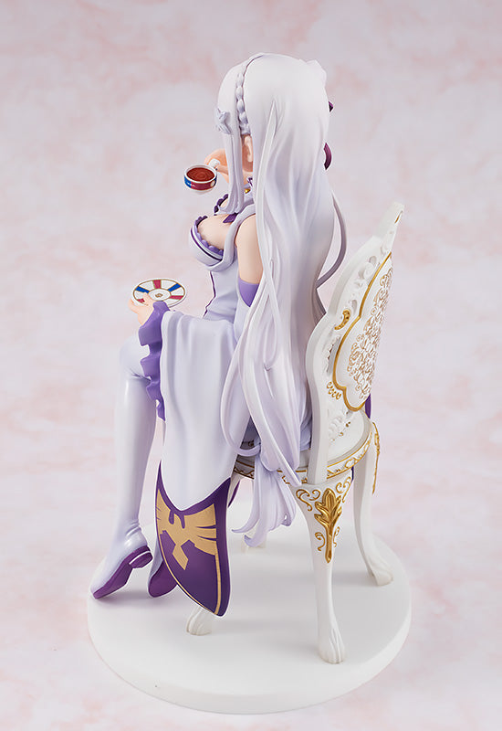 [PREORDER] Emilia: Tea Party Ver. 1/7 Scale Figure (Re-Run) - Glacier Hobbies - KADOKAWA