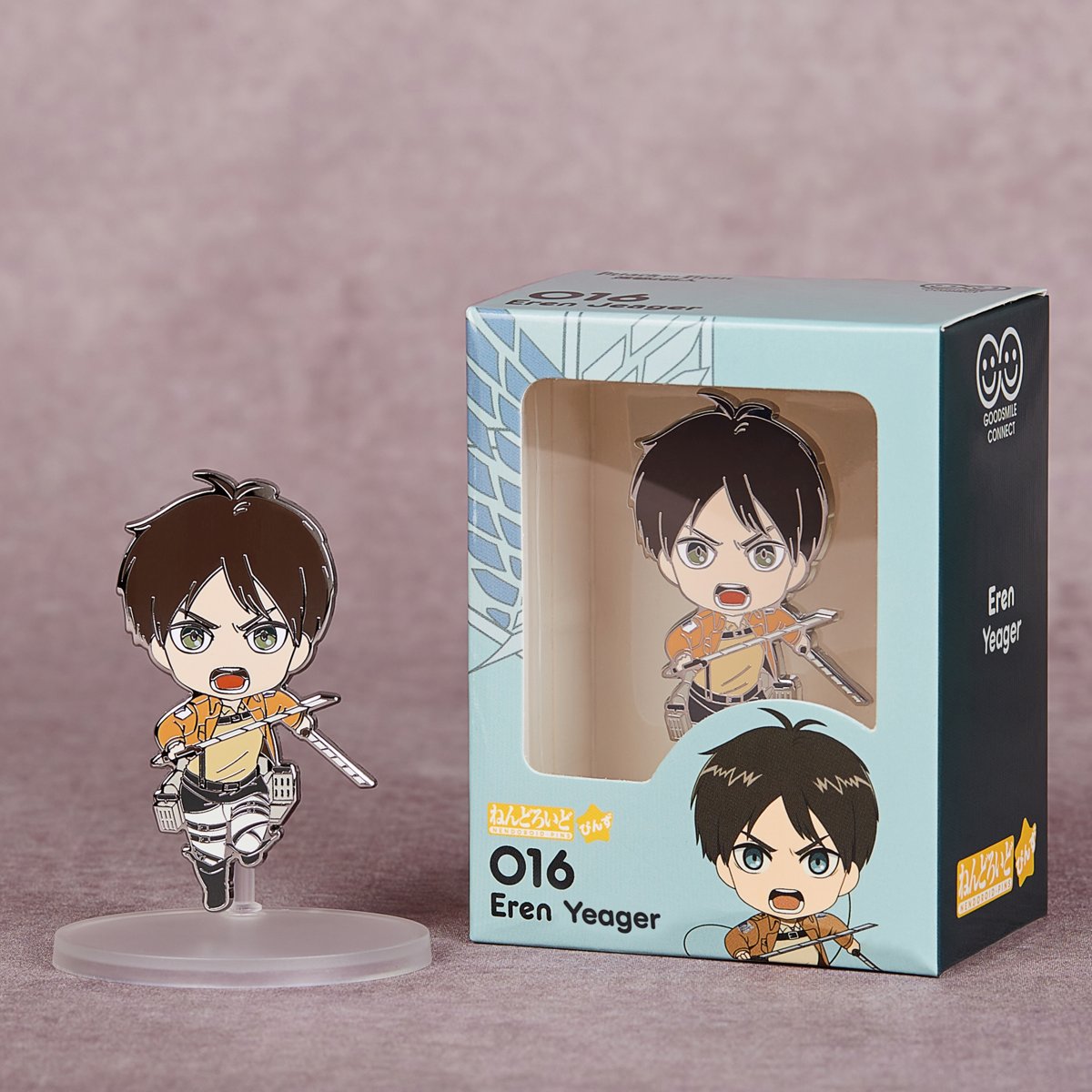 Nendoroid Pin Eren Yeager - Glacier Hobbies - Good Smile Connect