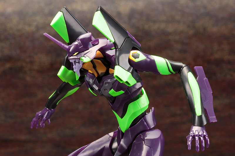 Evangelion Test Type-01 Night Combat Ver. (1/400) - Glacier Hobbies - Kotobukiya