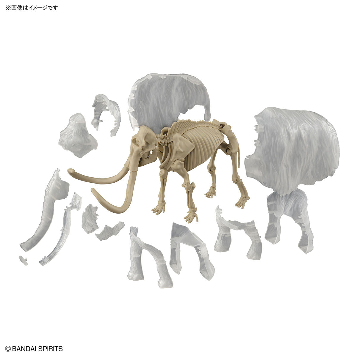 Exploring Lab Nature Mammoth - Glacier Hobbies - Bandai