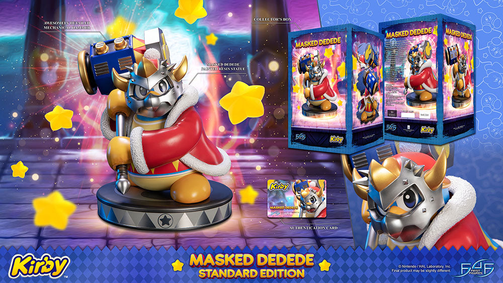 [PREORDER] Masked Dedede - Scale Figure - Glacier Hobbies - First 4 Figures