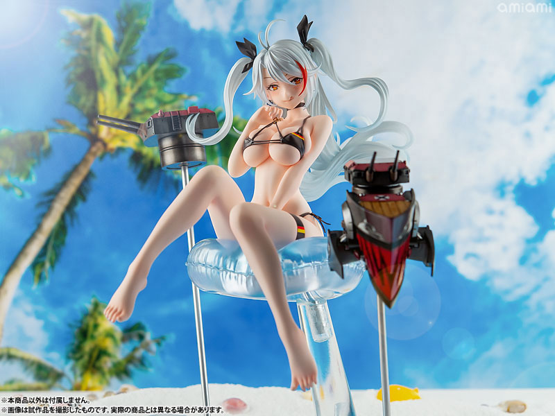 DreamTech "Azur Lane" Prinz Eugen Iroasenai Egao 1/8 Complete Figure - Glacier Hobbies - Wave