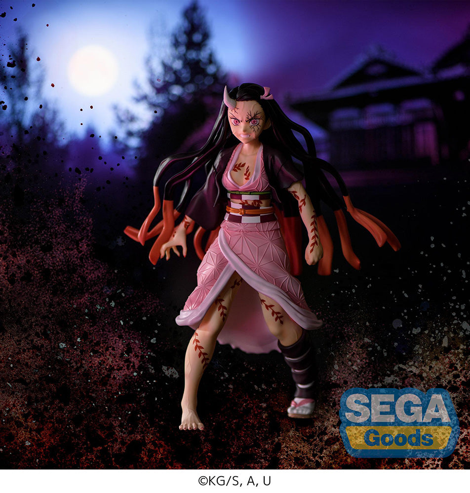 [PREORDER] FIGURIZMα "Demon Slayer: Kimetsu no Yaiba" "Nezuko Kamado" - Demon Form Advancing Ver - Prize Figure - Glacier Hobbies - SEGA