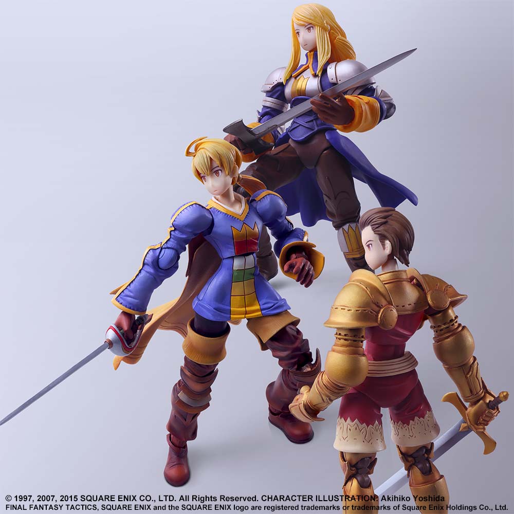 [PREORDER] FINAL FANTASY TACTICS® BRING ARTS™ Action Figure - DELITA HEIRAL - Glacier Hobbies - Square Enix