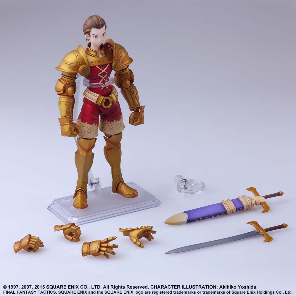 [PREORDER] FINAL FANTASY TACTICS® BRING ARTS™ Action Figure - DELITA HEIRAL - Glacier Hobbies - Square Enix
