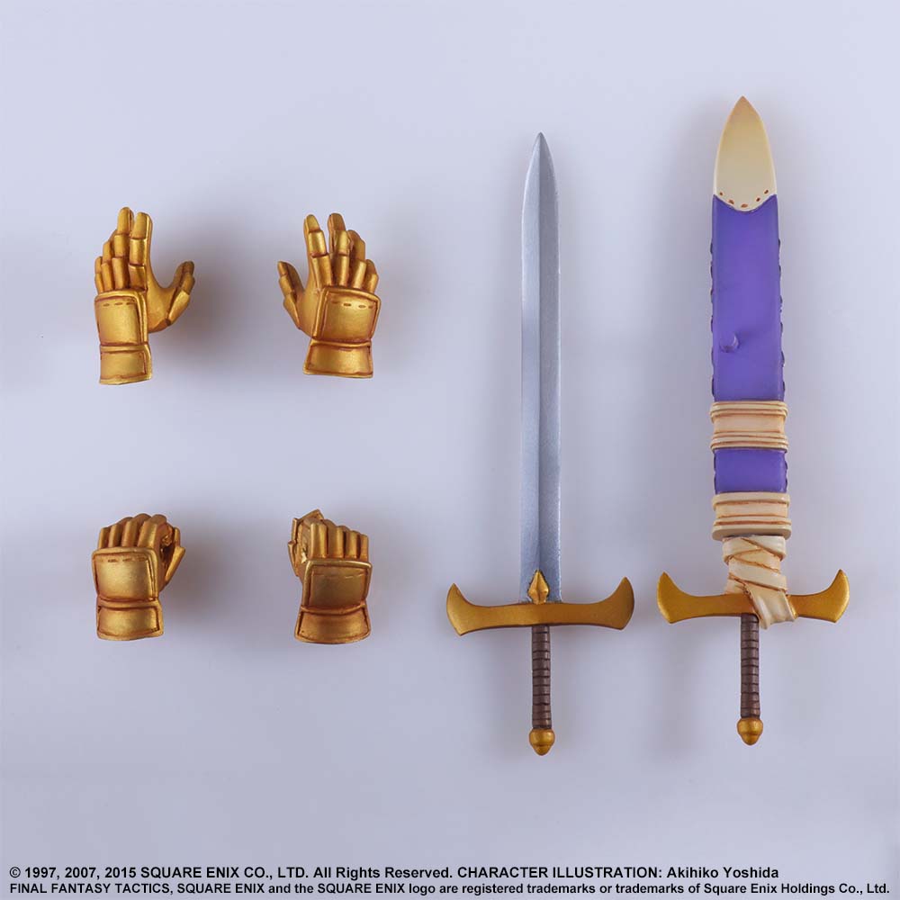 [PREORDER] FINAL FANTASY TACTICS® BRING ARTS™ Action Figure - DELITA HEIRAL - Glacier Hobbies - Square Enix