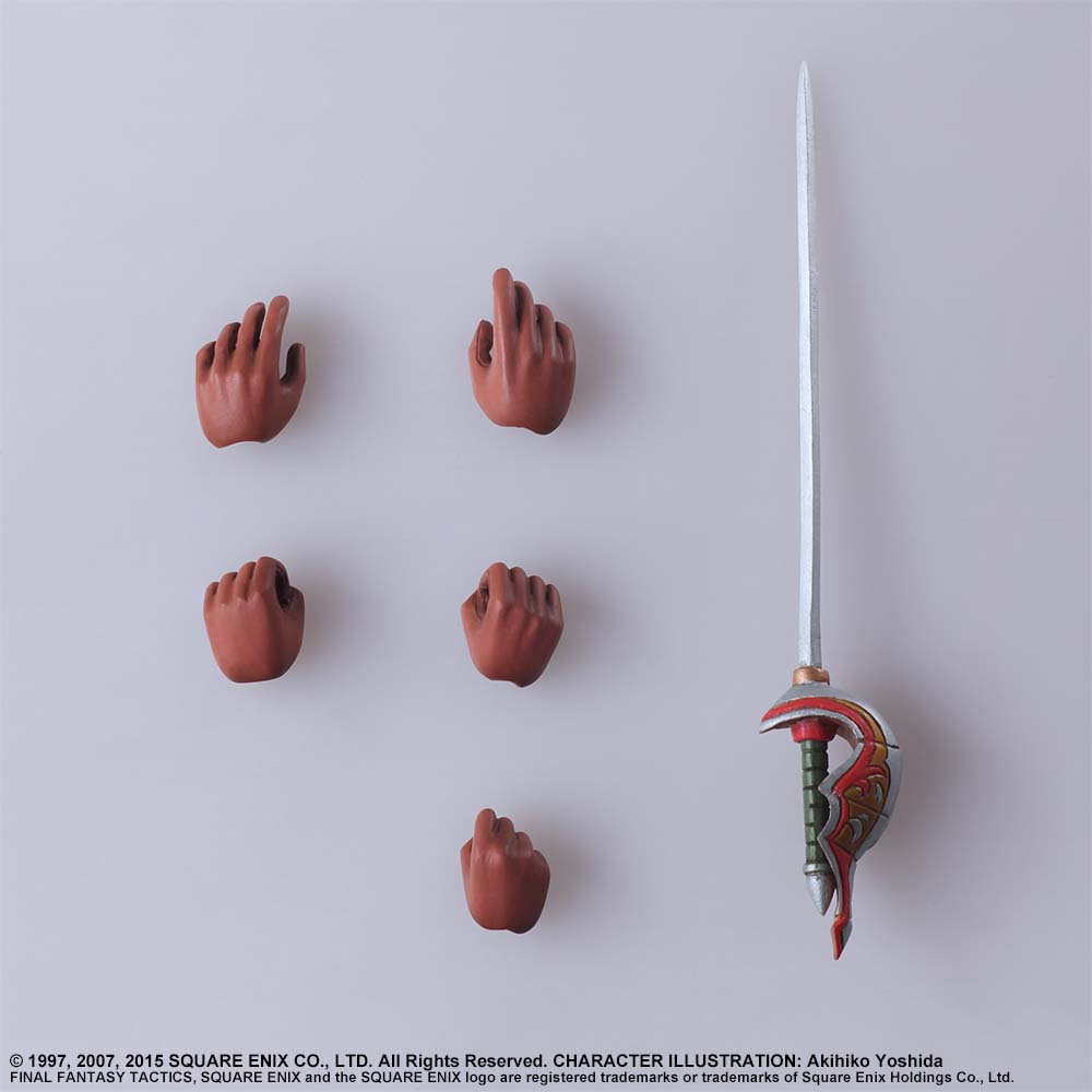 [PREORDER] FINAL FANTASY TACTICS® BRING ARTS™ Action Figure - RAMZA BEOULVE - Glacier Hobbies - Square Enix