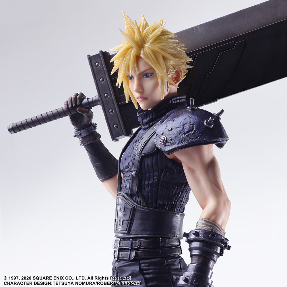 [PREORDER] FINAL FANTASY VII REMAKE™ STATIC ARTS CLOUD STRIFE - Prize Figure - Glacier Hobbies - Square Enix