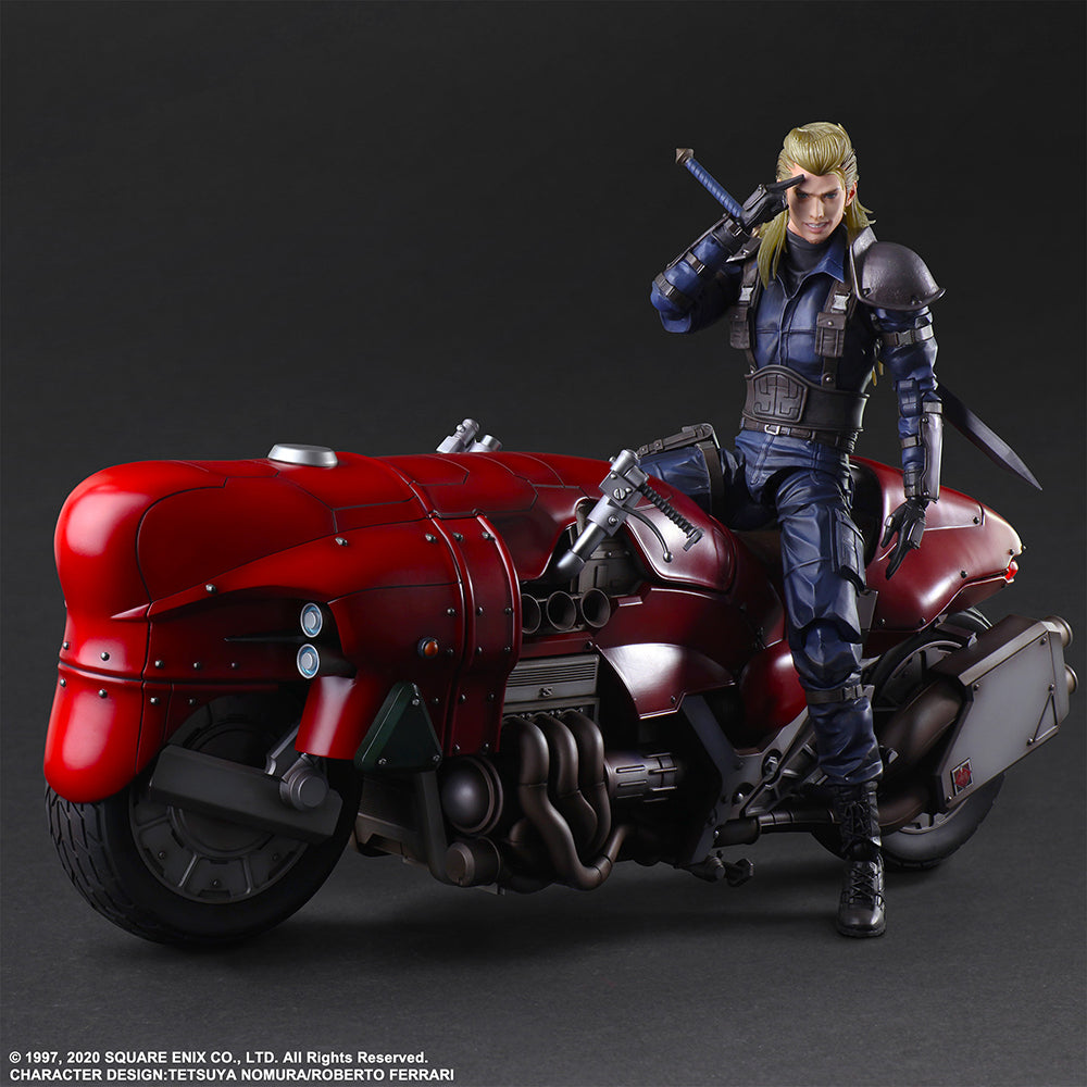 [PREORDER] FINAL FANTASY VII REMAKE™ PLAY ARTS KAI™ Action Figure - ROCHE & MOTORCYCLE SET - Glacier Hobbies - Square Enix