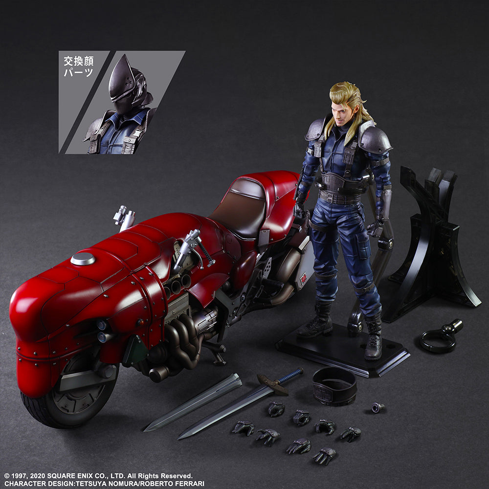[PREORDER] FINAL FANTASY VII REMAKE™ PLAY ARTS KAI™ Action Figure - ROCHE & MOTORCYCLE SET - Glacier Hobbies - Square Enix