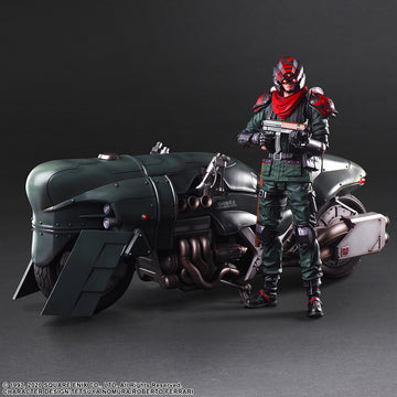 [PREORDER] FINAL FANTASY VII REMAKE™ PLAY ARTS KAI™ Action Figure - SHINRA ELITE SECURITY OFFICER & MOTORCYCLE SET - Glacier Hobbies - Square Enix
