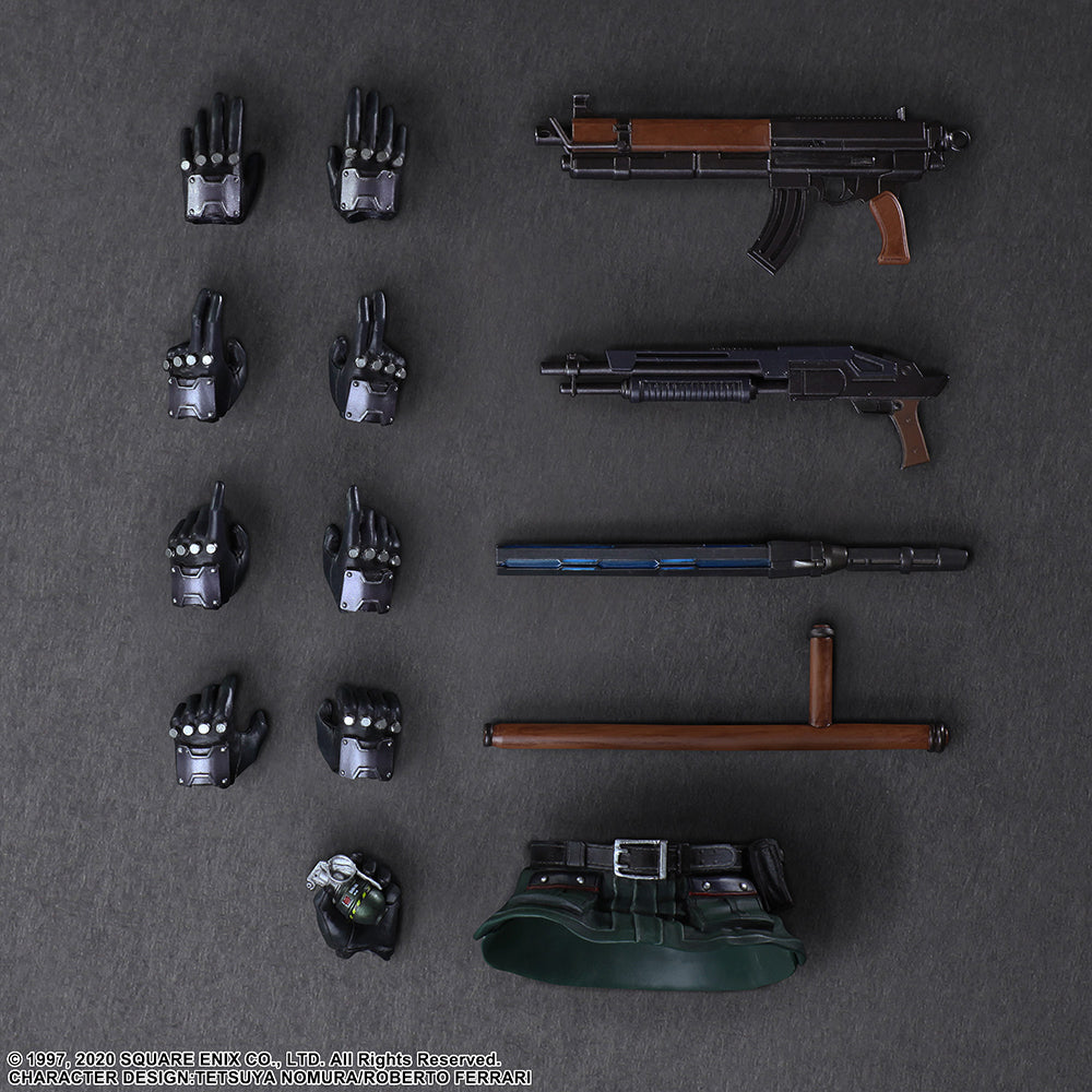 [PREORDER] FINAL FANTASY VII REMAKE™ PLAY ARTS KAI™ Action Figure - SHINRA ELITE SECURITY OFFICER & MOTORCYCLE SET - Glacier Hobbies - Square Enix